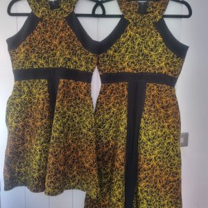 Sunset Floral Halter Dresses