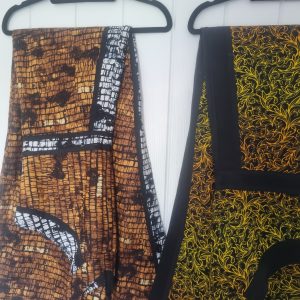 Bold Ankara Midi Skirt Set