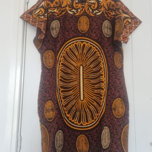 Traditional African Print Dress