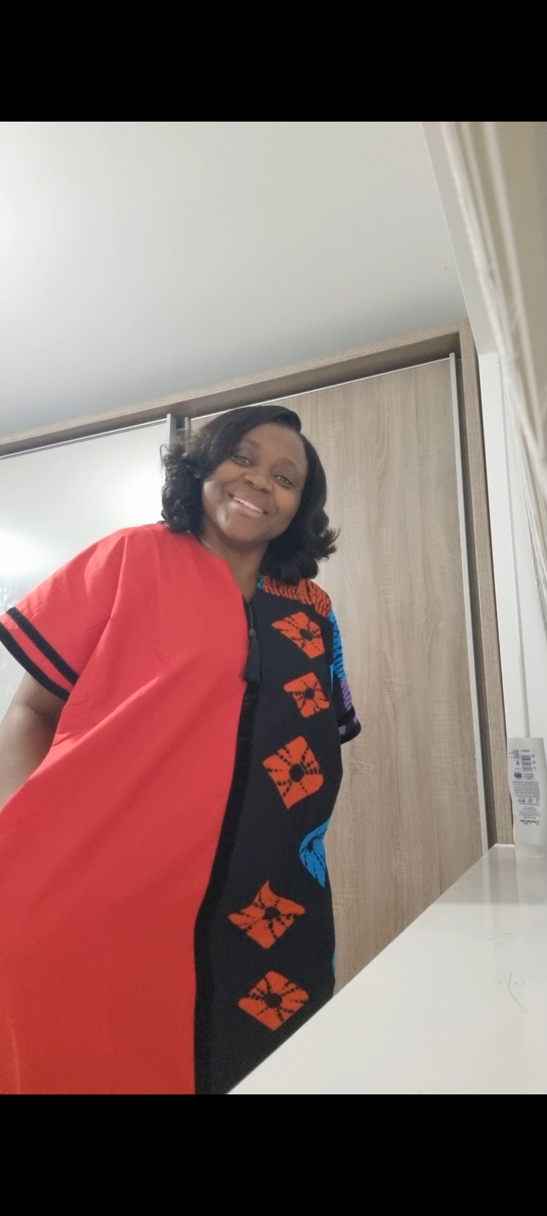 The "Kaduna" Color-Block Kaftan